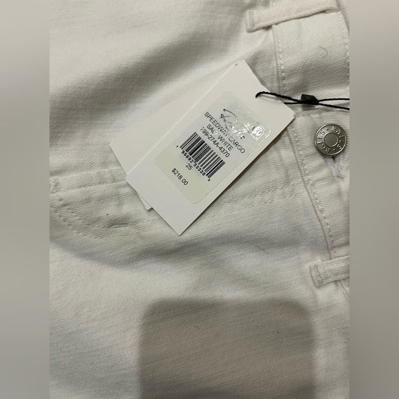 Rails Speedway Cargo Relaxed Boyfriend Salt White Jeans 25 NWT $218 - Picture 8 of 12